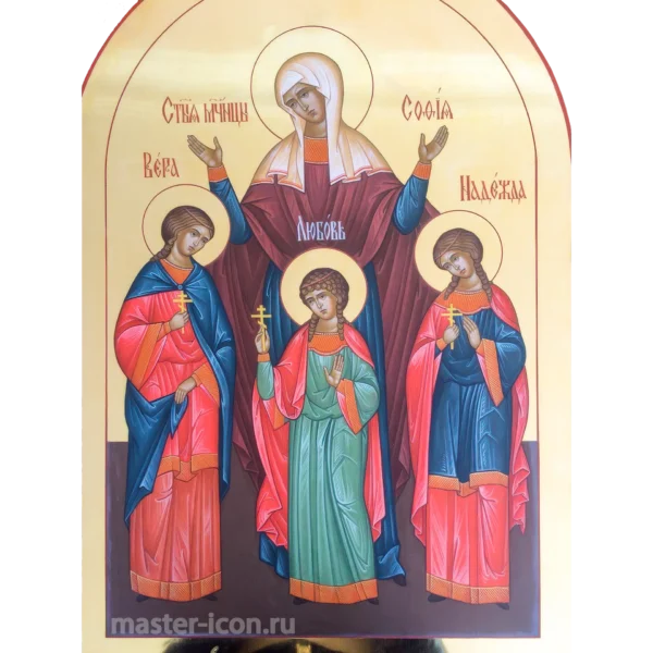 Икона Вера Надежда Любовь и София