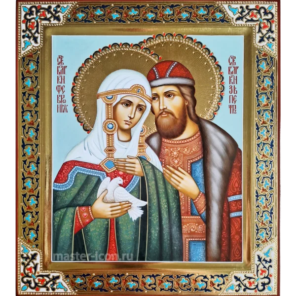 Икона Святых Петра и Февронии Муромских